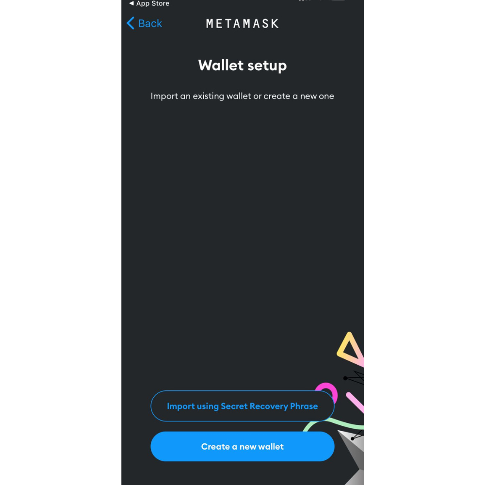 Import Your Existing Metamask Wallet