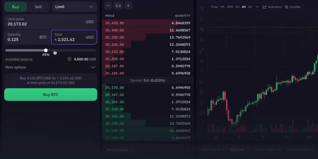 Kraken User Interface