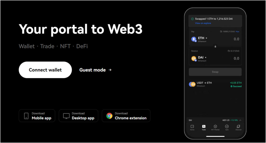 Okx Web3 Wallet Homepage